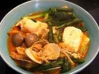《昨日的美食》之吉爾貝爾風泡菜湯（佐蛤蜊和豆腐）的做法 步骤17