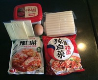 懶人版韓式年糕火鍋（兩人份）的做法 步骤1