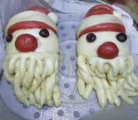 “章魚版”的聖誕老人饅頭的做法 步骤10