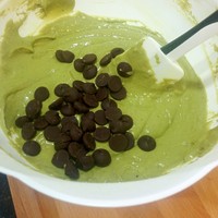 抹茶巧克力松餅 Greentea Choc Chip Muffin的做法 步骤3