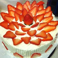 草莓蛋糕裱花的做法 步骤6