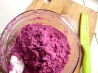 酸奶紫薯球（最簡單萌版）的做法 步骤4