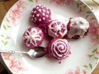 酸奶紫薯球（最簡單萌版）的做法 步骤14