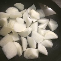 蘿卜汆香菜丸子湯的做法 步骤1