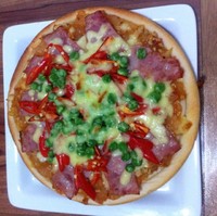 培根馬蘇里拉芝士披薩的做法 步骤4