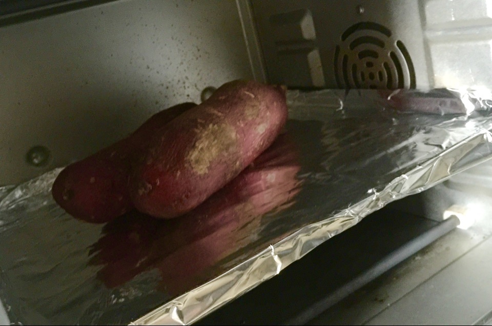 烤番薯的做法 步骤3