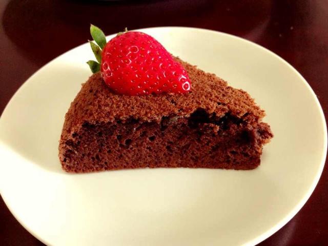 草莓巧克力蛋糕。的做法 步骤8