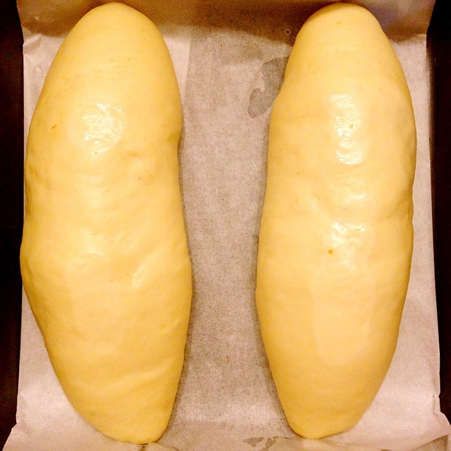 肉松火腿奶酪香蔥面包的做法 步骤11