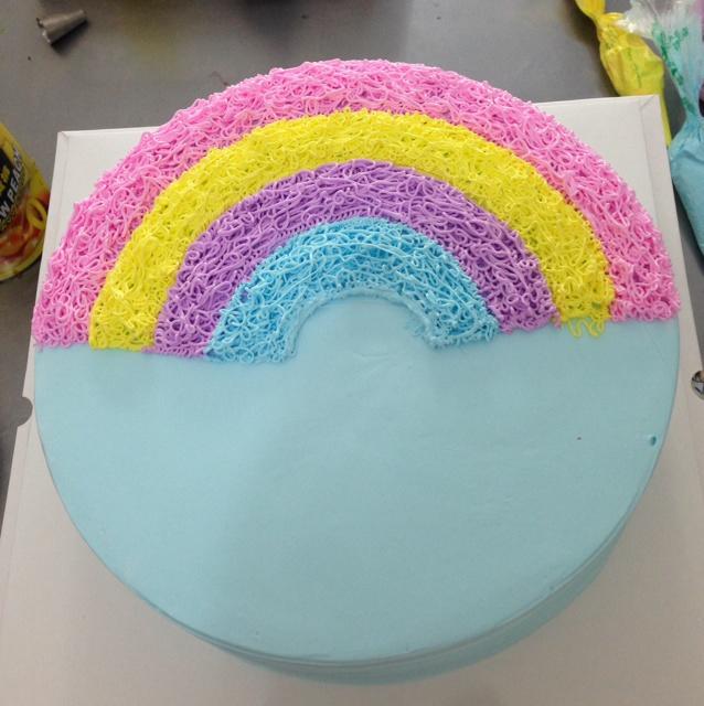 彩虹蛋糕的做法 步骤4