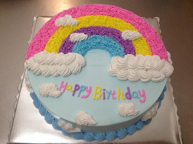 彩虹蛋糕的做法 步骤6