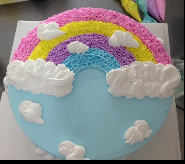 彩虹蛋糕的做法 步骤5