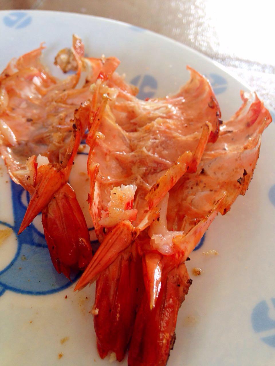 香蒜煎大蝦的做法 步骤6