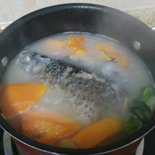 木瓜鯽魚湯的做法 步骤6