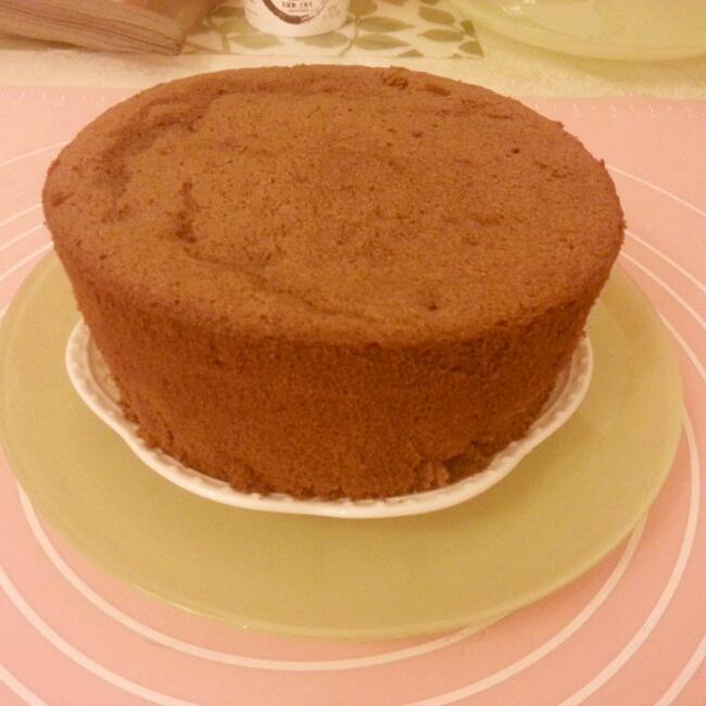 巧克力蛋糕（6寸）的做法 步骤8