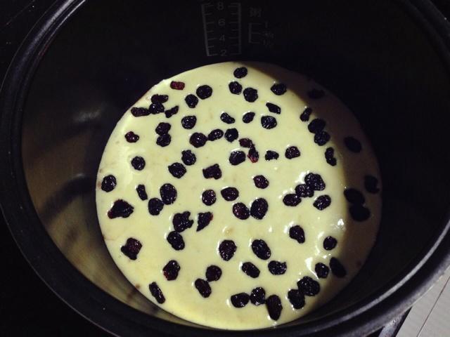 蔓越莓雙層蛋糕（電飯鍋版）的做法 步骤11
