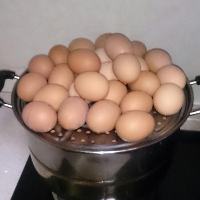 鹵水煮雞蛋的做法 步骤2