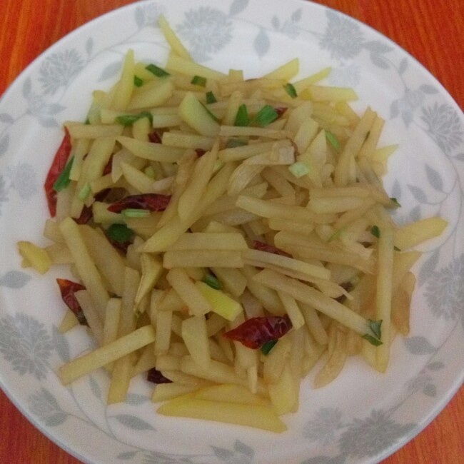 電飯鍋—酸辣土豆絲的做法 步骤6