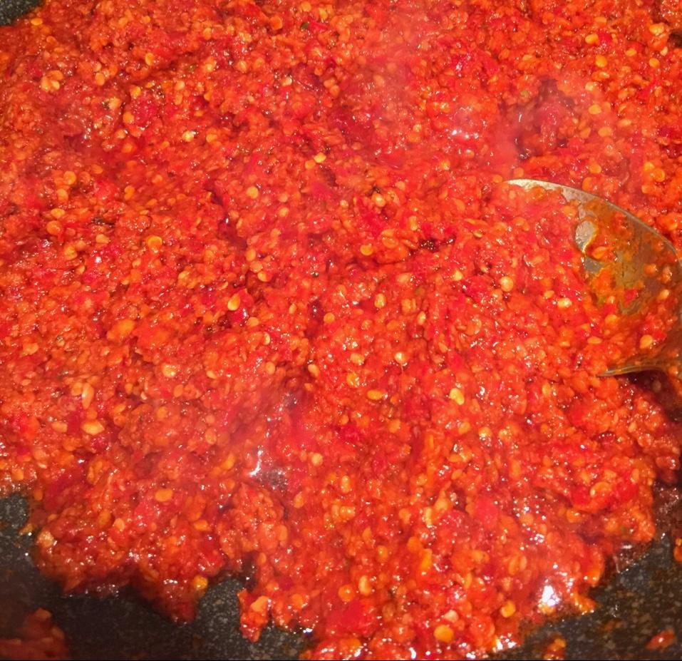 超級下飯的萬能香辣辣椒醬（面條、米飯的好搭檔）（餈粑辣醬）的做法 步骤3