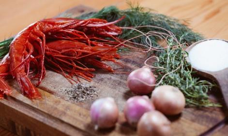 鹽焗西班牙緋紅蝦的做法 步骤1