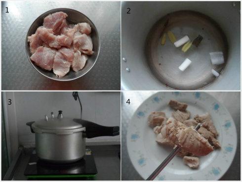 詳解松香可口的豬肉松制作方法（面包機版）的做法 步骤1