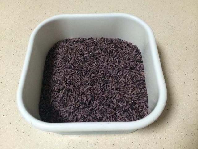 面包機版糖桂花紫米年糕的做法 步骤1