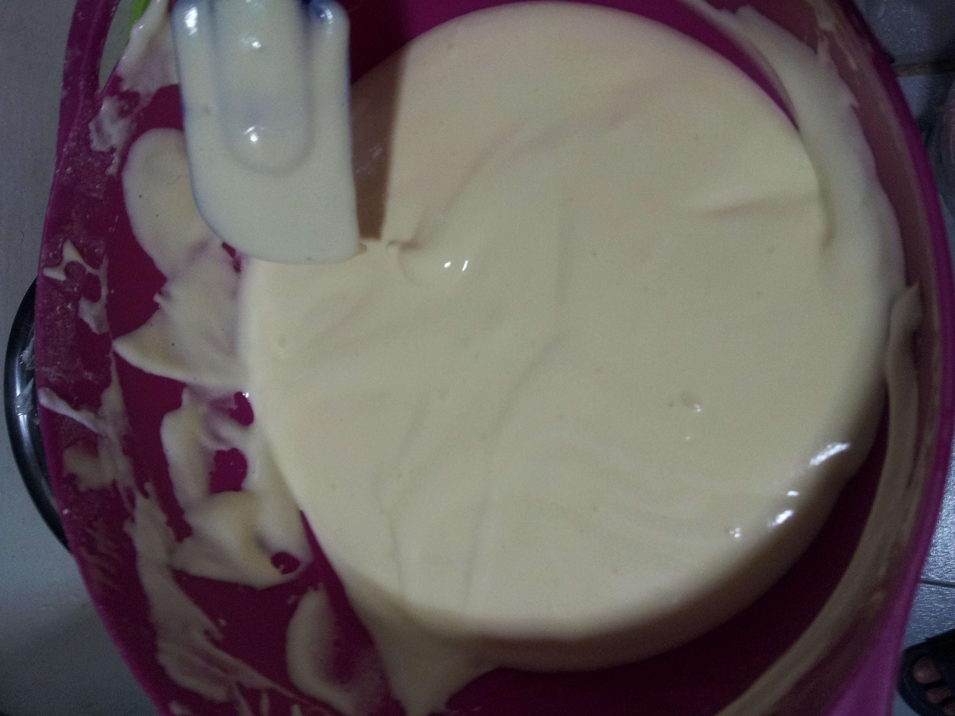 乳酪蛋糕質感的蛋香戚風（電壓力鍋版本，超詳細步驟）的做法 步骤9