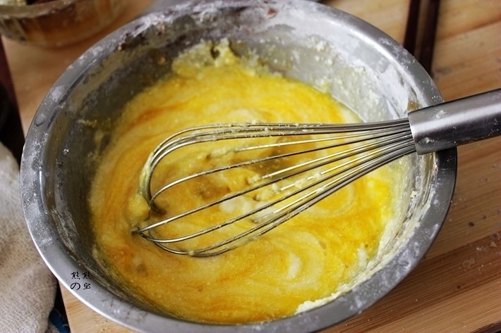 藍莓乳酪杏仁蛋糕的做法 步骤3
