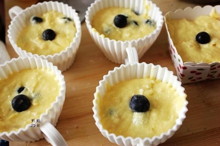 藍莓乳酪杏仁蛋糕的做法 步骤8