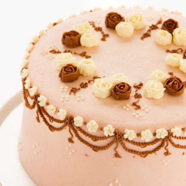 芝士奶油霜裱花蛋糕的做法 步骤2