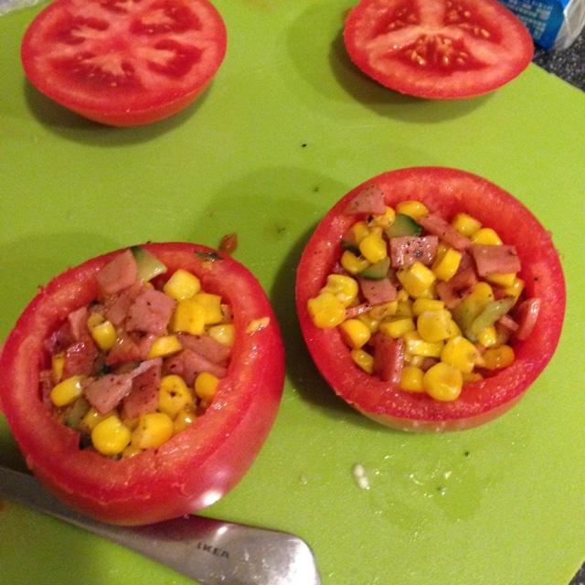 美味番茄盅（烤箱菜）的做法 步骤1
