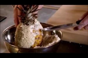 鹽焗菠蘿 Gordon Ramsay’s Salt Baked Pineapple的做法 步骤7