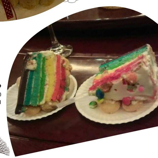 戚風彩虹蛋糕的做法 步骤6