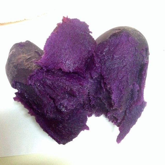 白水蒸紫薯的做法 步骤5