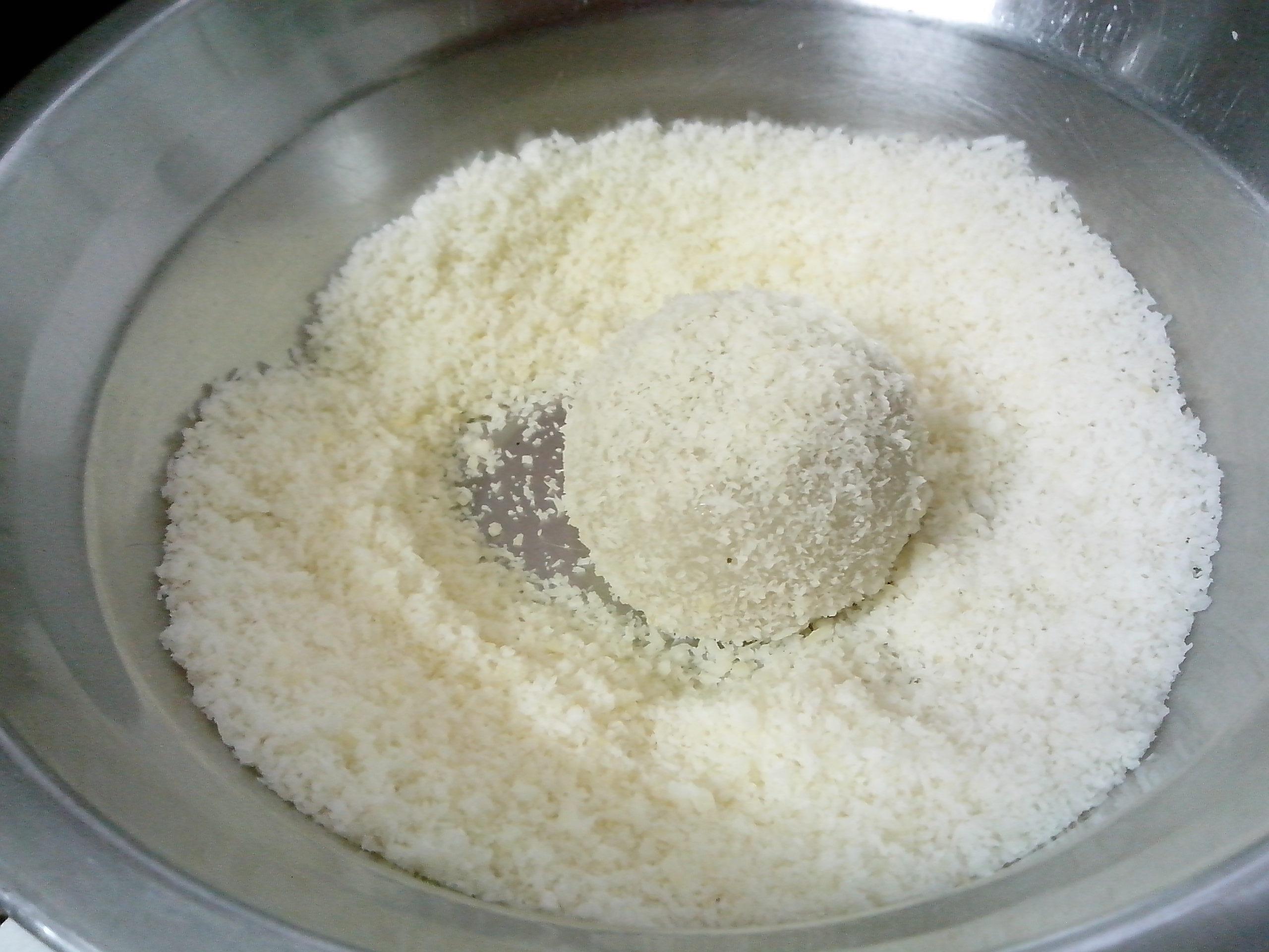 椰香糯米餈的做法 步骤5