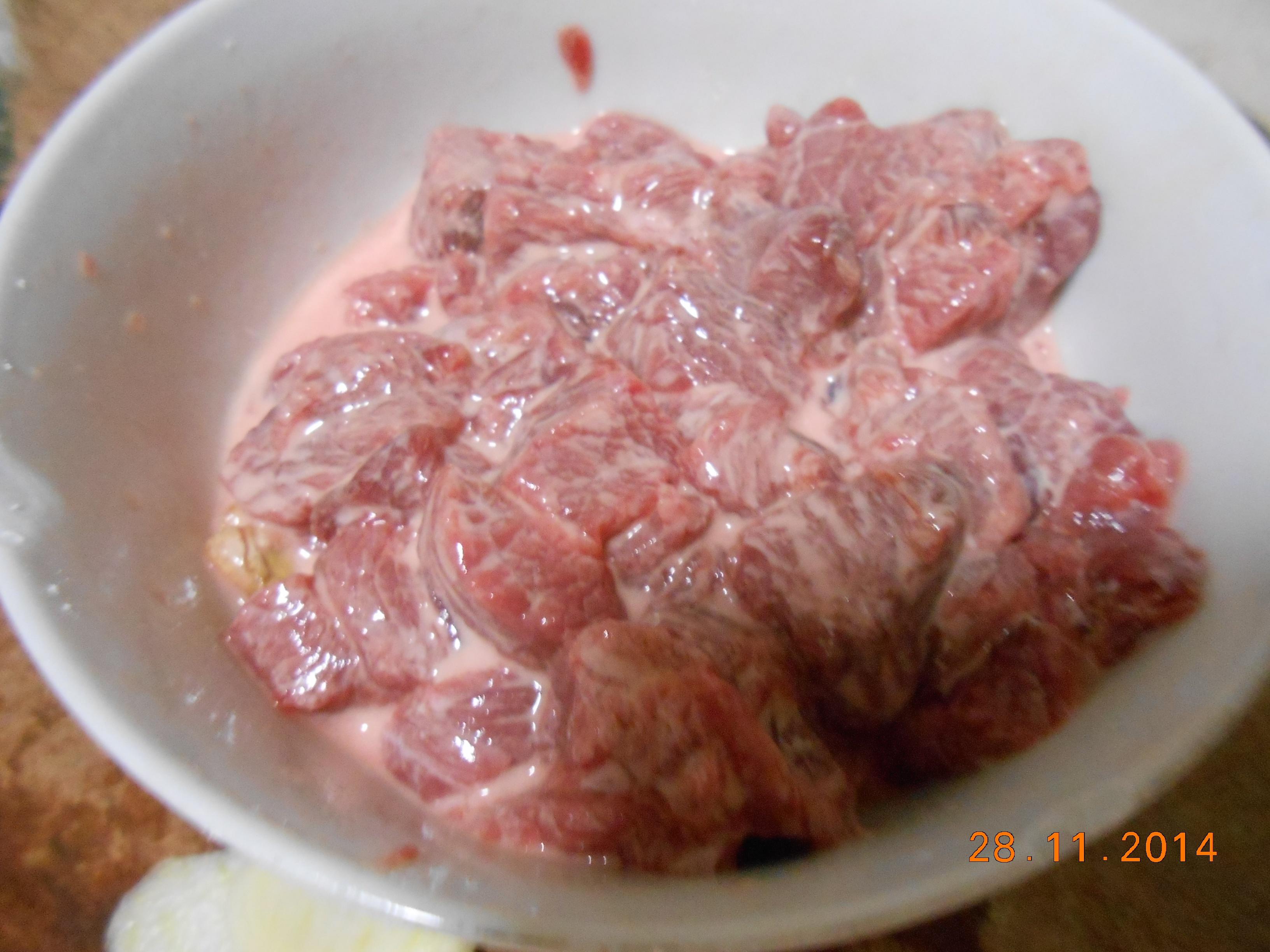 蠔油牛肉粒炒飯的做法 步骤2