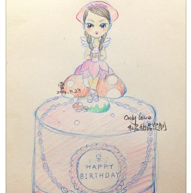 粉色小公主翻糖蛋糕的做法 步骤1