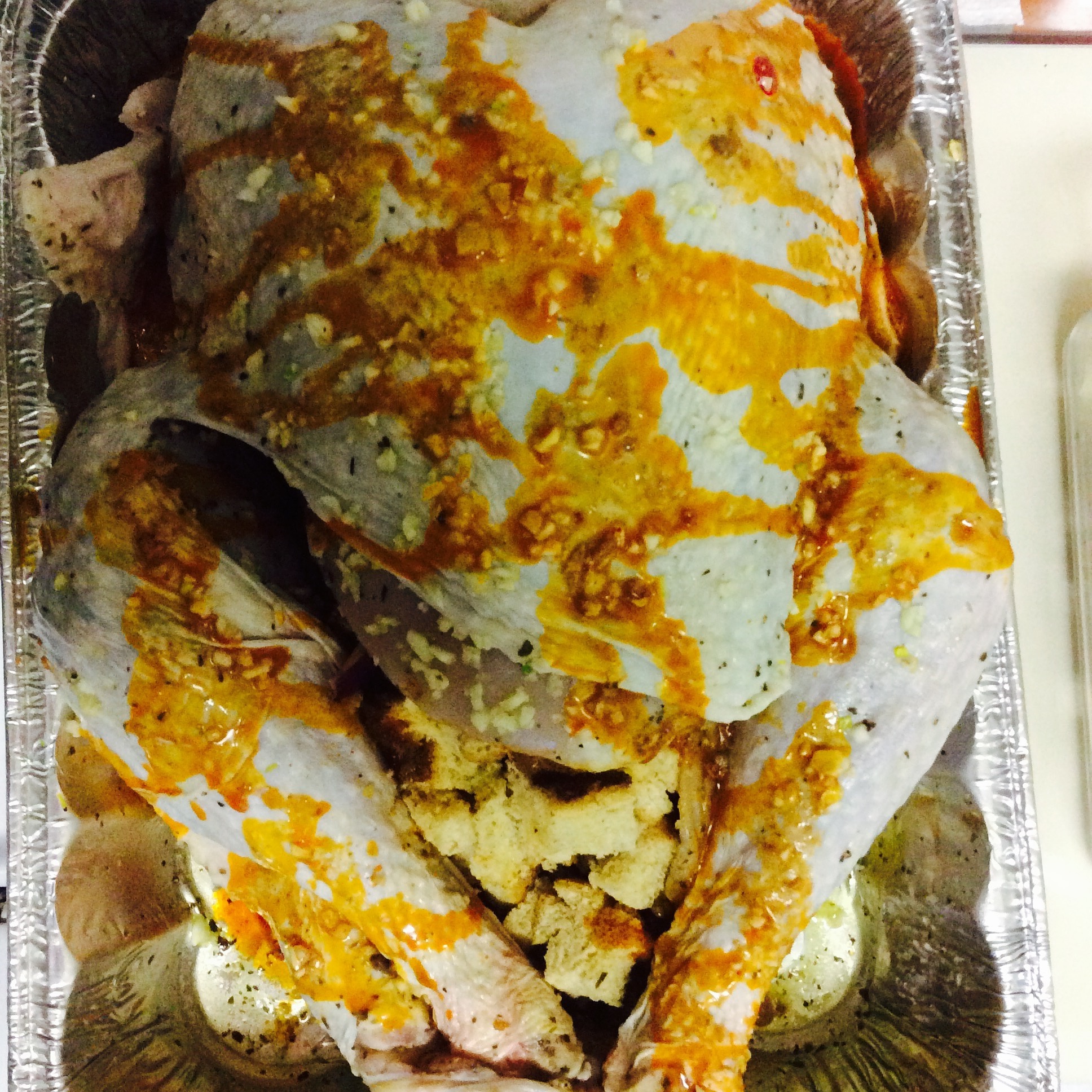Thanksgiving Dinner傳統烤火雞的做法 步骤6