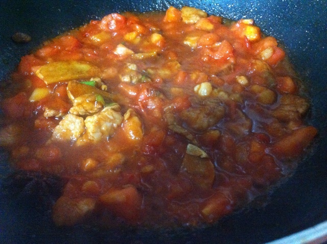 西紅柿海鮮肉鹵的做法 步骤5