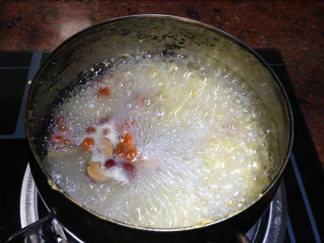 健脾胃的淮山小米粥（燜燒杯）的做法 步骤4