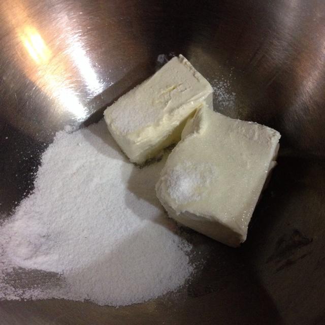 美式大理石重乳酪---乳酪派的做法 步骤1
