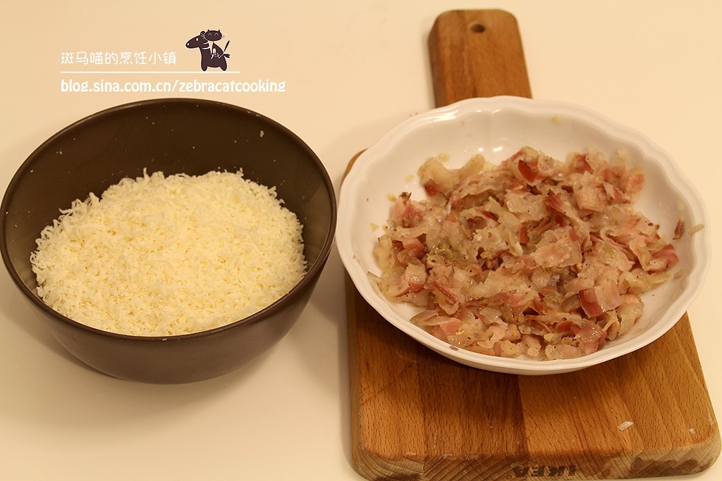 培根奶香焗土豆的做法 步骤5