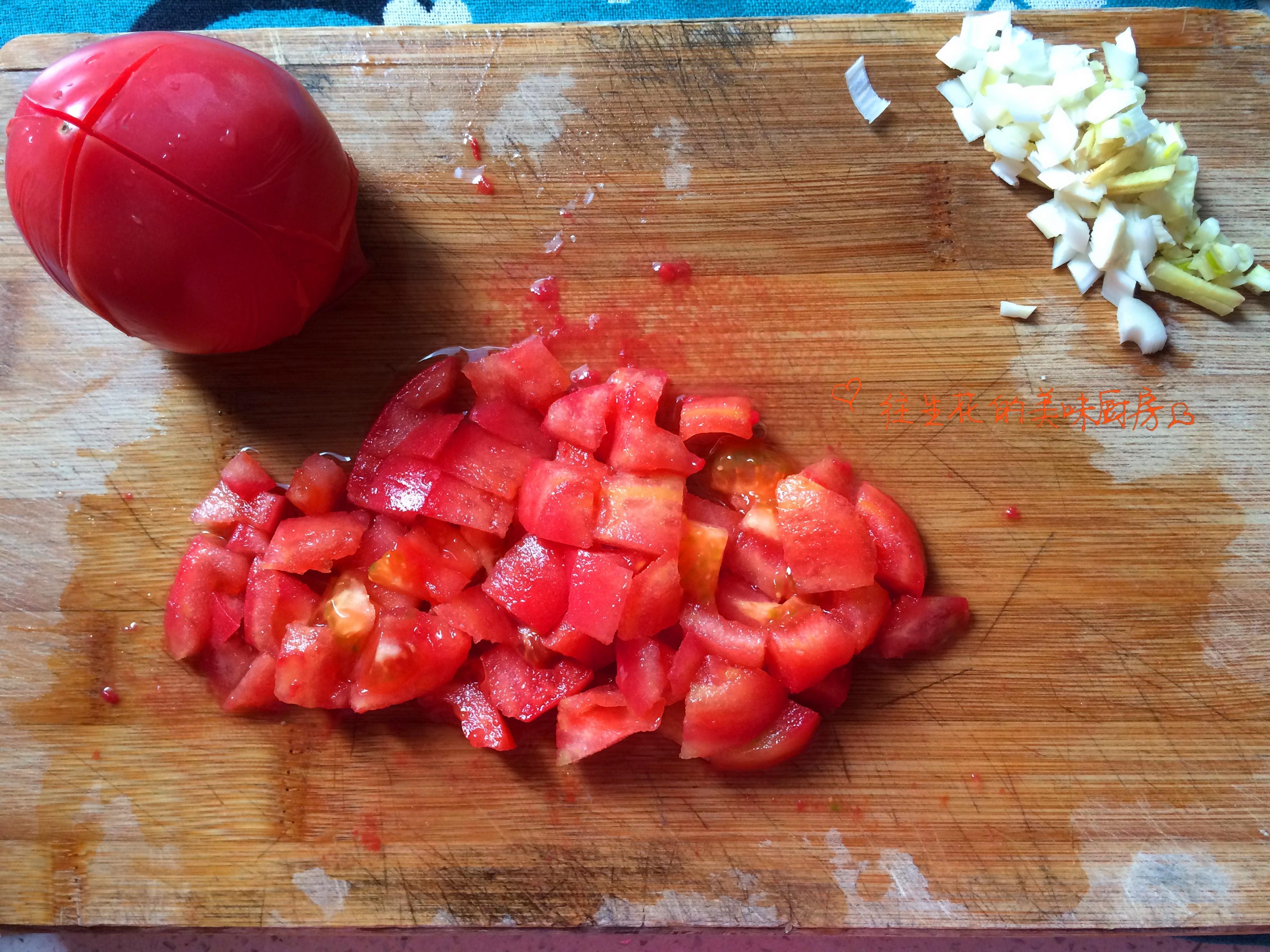 家常雙茄拌面的做法 步骤2