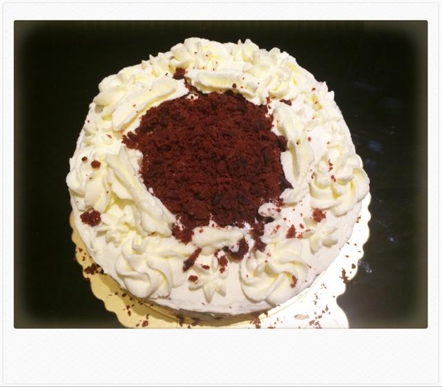 Red Velvet Cake紅絲絨蛋糕（6寸）的做法 步骤8