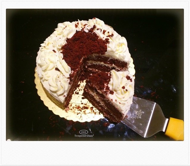 Red Velvet Cake紅絲絨蛋糕（6寸）的做法 步骤9