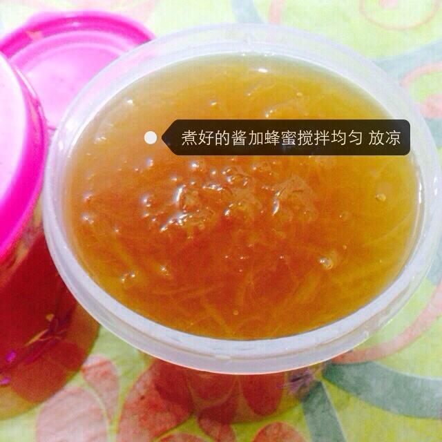 養顏排毒蜂蜜柚子茶的做法 步骤7
