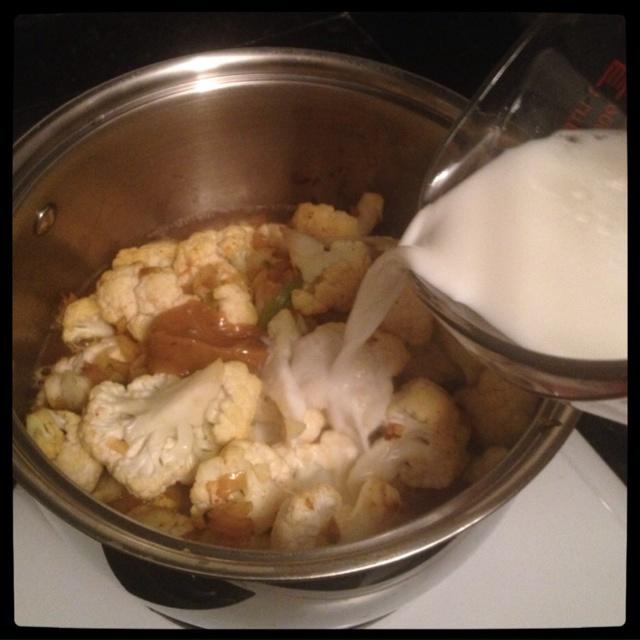 奶油椰菜花湯的做法 步骤4