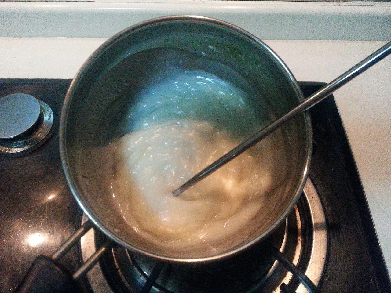 湯種蔓越莓奶香吐司（面包機版）的做法 步骤3