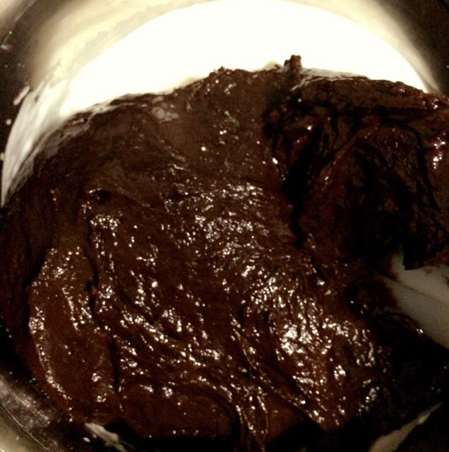 巧克力小蛋糕。的做法 步骤7