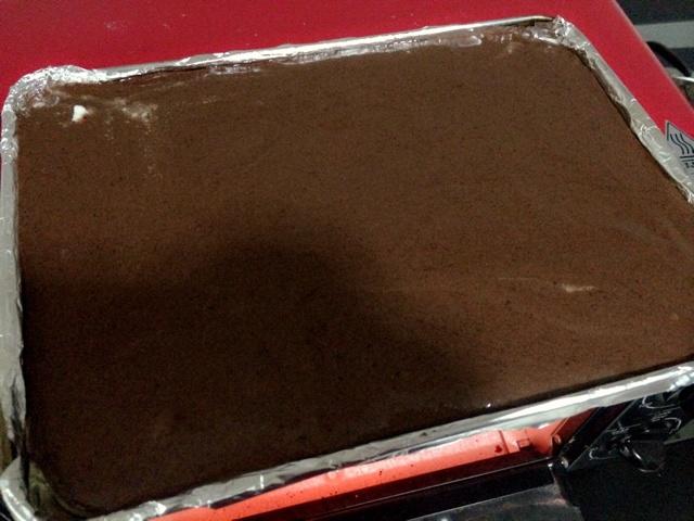 巧克力小蛋糕。的做法 步骤8