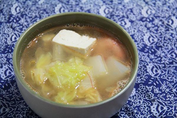 暖心健康的白菜豆腐湯的做法 步骤12